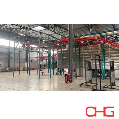 Sprzęt do obróbki powierzchni metalowych System natryskowy dla linii powlekającej