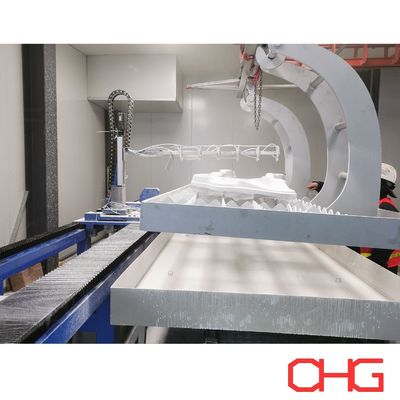 jakość PLC Control Liquid Spray Wet Painting Line z wyposażeniem systemu przenośnikowego do kucia fabryka