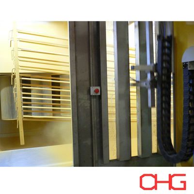 Niestandardowa linia powlekania proszkiem z elektrostatycznymi pistoletami rozpylającymi dane techniczne i usługa posprzedażna