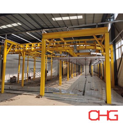 Liniowe malowanie płynne Malowanie zanurzające, po którym następuje suszenie farby kroplówkowe i naturalny proces chłodzenia