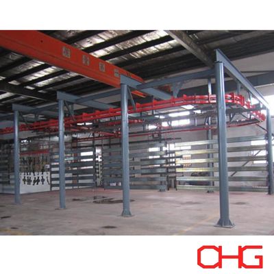 Zindywidualizowana linia produkcyjna powłok powłokowych z systemem odzyskiwania proszku i zmianą koloru