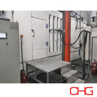 Profesjonalna linia powlekania proszkiem komponentów samochodowych z systemem przenośnika monorail i jednostką sterowania PLC