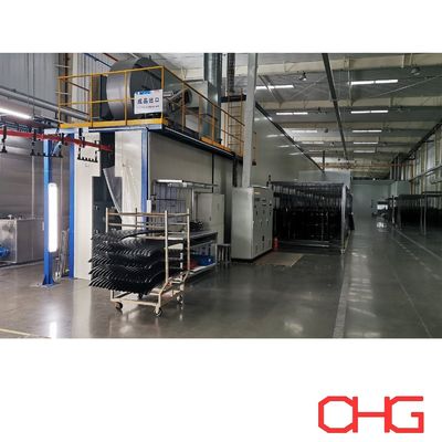 Zastosowane spray booth sprzętu Powder powłoki linii komponentów samochodowych