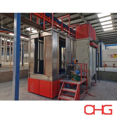 Całkowicie automatyczna linia powlekania proszkiem z obsługą posprzedażną