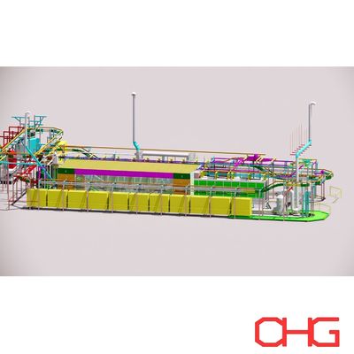 Automatic Electrophoresis/Electrophoretic Coating Pretreatment Line
