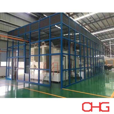 Kabina lakiernicza do malowania proszkowego z PCW/Stali nierdzewnej/Stali węglowej z pomieszczeniem czystym