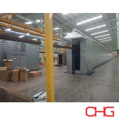 Automatyczna linia produkcyjna powłok powłoki typu metody dla profili aluminium