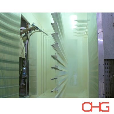 Dostosowalna i wydajna linia produkcyjna powłok powłokowych do profilów aluminiowych sprzęt do opryskania sprzętu