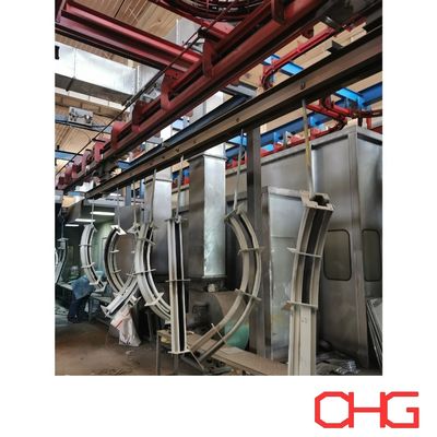 Sprzęt do opryskiwania sprzętu i jednostka sterująca PLC Automatyczny system powlekania proszkiem dla torów transportowych