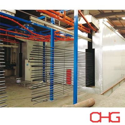 Automatyczna, dostosowana do potrzeb, linia powlekania proszku do profili aluminiowych zaawansowana technologia