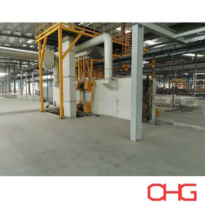 Dobra cena. Spersonalizowana automatyczna linia do malowania proszkowego łącząca natrysk elektrostatyczny i malowanie ręczne dla wysokiej wydajności produkcji w Internecie
