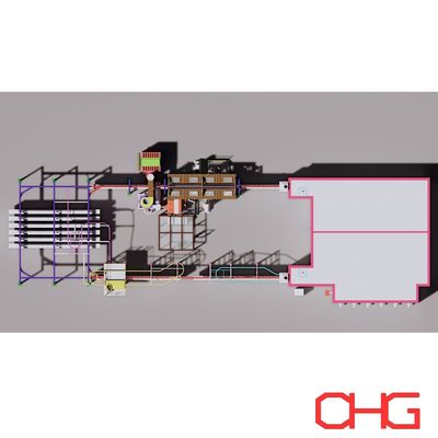 Zindywidualizowana linia elektrostatycznej powłoki powłoki z jednostką sterowania PLC i sprzętem powłoki