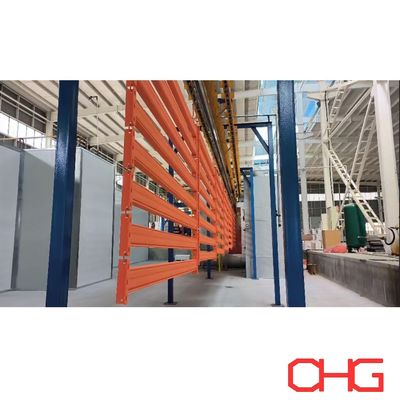 Dobra cena. Metalowe półki Powder Coating Line z PP Spray Booth i dostosowane rozwiązania w Internecie