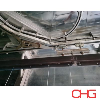 System przenośnika mocy i bezprzewodowego dla linii produkcyjnej powłok Instalacja urządzeń przewodzących